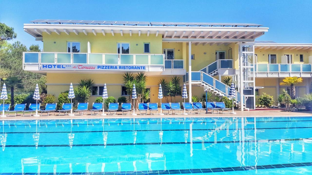 Hotel Alla Terrazza Bibione Esterno foto